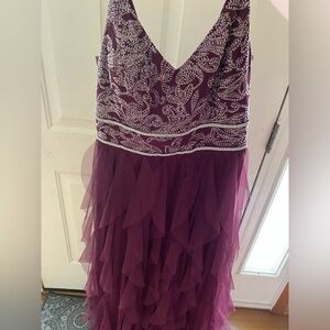 Prom Dress/Maroon/13-14